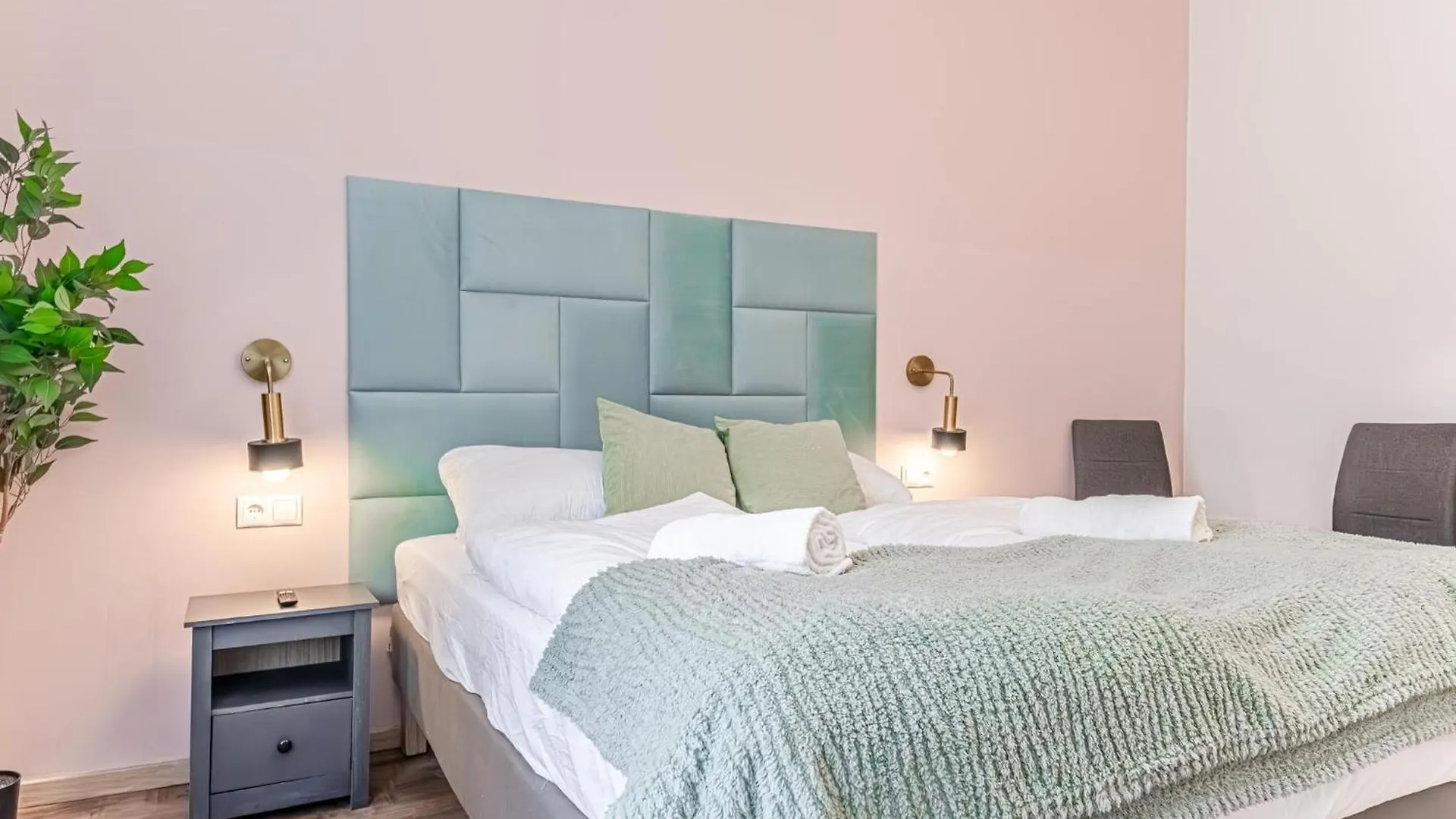 Queen Bed Central Barrier-Free Studio With Kitchen Vienna Apartment